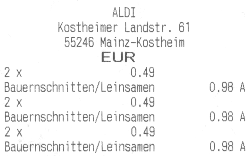 Aldi (SehrText-A1)