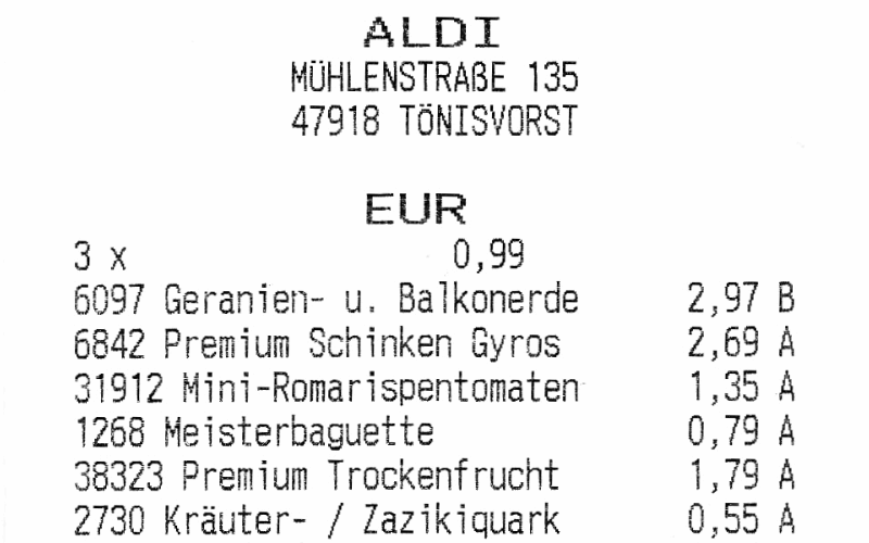 Aldi (SehrText-A2)